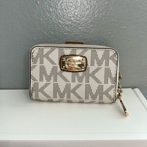 Michael Kors Small White Wallet